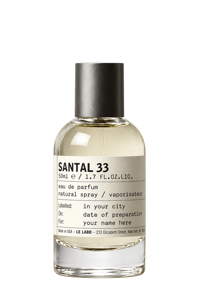 Le Labo Santal 33 bottle